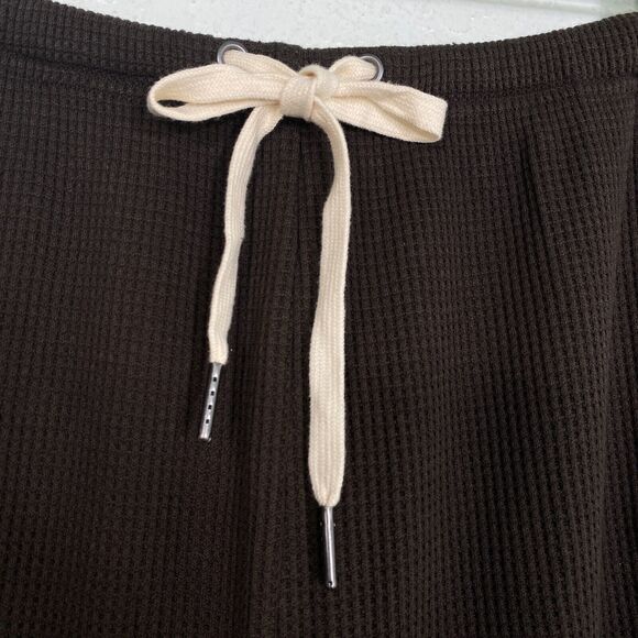 N Philanthrophy Jogger Pants Women Large Zayden Waffle Sweatpants Cozy Comfy NEW - Picture 3 of 15